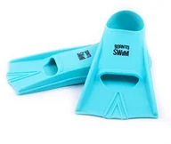 Pływanie - BornToSwim Bor NTO Swim płetwy do pływania krótkie płetwy Training z silikonu, turkusowy, 44-46 FIN-XX-U-A-XX-44-46 - miniaturka - grafika 1