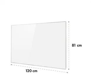 Klarstein Klarstein Wonderwall Air 96, infraczerwony grzejnik, 120 x 81 cm, 960 W, naścienny montaż, pilot sterowania, biały ACO10-WonderW.96 - Ogrzewanie przenośne - miniaturka - grafika 9