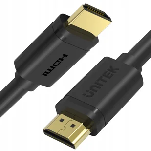 Unitek przewód BASIC HDMI v1.4 Y-C140 gold 5M - Adaptery i przejściówki - miniaturka - grafika 3