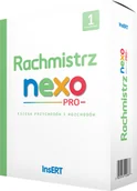 Programy finansowe i kadrowe - InsERT Rachmistrz nexo PRO - 3 - miniaturka - grafika 1