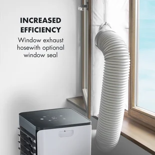 Klarstein Metrobreeze 7 Barcelona przenośny klimatyzator 7000BTU/h 800W ciemnoszary DXJ5- PAC 7000BTU DG - Klimatyzatory - miniaturka - grafika 7