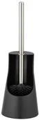 Akcesoria do wc - Wenko Silikonowa szczotka toaletowa ARESE czarna 24300100 - miniaturka - grafika 1