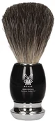Pędzle do golenia - Muhle Black Chrome Brush Vivo Pędzel do golenia - miniaturka - grafika 1