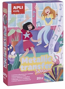 Apli Kids Zestaw artystyczny z metalicznymi kartkami - Zabawki kreatywne - miniaturka - grafika 2