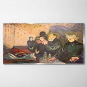 Obrazy i zdjęcia - PL Coloray Obraz Szklany Śmierć walka Edvard Munch 120x60cm - miniaturka - grafika 1