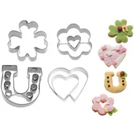 Formy do ciast - Westmark WYPRZEDAŻ! METALOWE FOREMKI DO CIASTECZEK 4 EL STAL NIERDZEWNA 31932260 - miniaturka - grafika 1