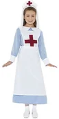 Stroje karnawałowe - Smiffys Strój dla dzieci "Pielęgniarka I Wojna Światowa" rozm 7-9 lat SF44026M - miniaturka - grafika 1