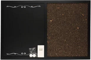 Galeria Papieru Tablica kredowo-magnetyczna-korkowa 60x40 - Tablice i flipcharty Galeria Papieru Tablica kredowo-magnetyczna-korkowa 60x40 - Tablice i flipcharty - miniaturka - grafika 1