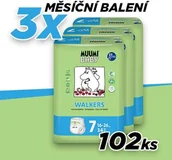 Pieluchy - Muumi BABY BABY pieluchomajtki WALKERS Extra Large 16 26kg 102ks # Letnia wyprzedaż zniżki do 70% - miniaturka - grafika 1