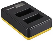 Ładowarki i akumulatory - PATONA Ładowarka do akumulatorów USB Smart Dual LCD do Canon LP-E17 - miniaturka - grafika 1