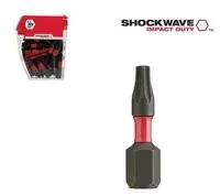 MILWAUKEE DOSTAWA w 24h MILWAUKEE BIT UDAROWY TX40 25MM SHOCKWAVE II 25PC 100% POZYTYWNYCH KOMENTARZY Z ALLEGRO! 4932 4308 89 - Bity - miniaturka - grafika 4