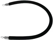 Wyposażenie lokali gastronomicznych - Bolero Sznur odgradzający | czarny | dł. 1500mm CB511 - miniaturka - grafika 1