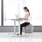 Podnóżki, podpórki, podkładki - AJ Stołek balansujący Chester 211395 - miniaturka - grafika 1