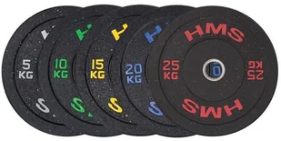 HMS Talerz olimpijski HTBR05 5 kg) - Pozostały sprzęt siłowy - miniaturka - grafika 5