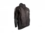 Kurtki i kamizelki sportowe męskie - COMPRESSPORT COMPRESSPORT kurtka wodoodporna HURRICANE WATERPROOF 25/75 JACKET czarna - miniaturka - grafika 1