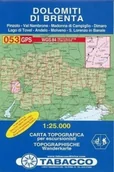 Atlasy i mapy - Tabacco Dolomity Brenty  mapa 1:25 000 Tabacco - miniaturka - grafika 1
