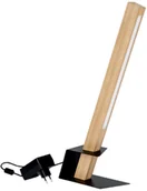 Lampy stojące - Britop Stołowa  stojąca RAPID 7264174 drewniana LAMPA belka LED 4,5W 3000K biurkowa czarna drewno 7264174 - miniaturka - grafika 1