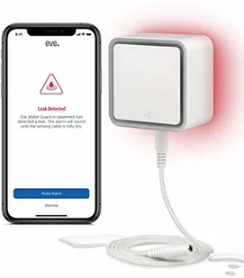 Eve Elgato Eve Water Guard czujnik zalania HomeKit EV-11 - Systemy inteligentnych domów - miniaturka - grafika 4