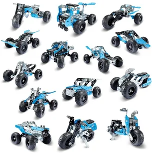 Meccano MULTI zestaw 15 modeli - pojazd terenowy 16210 - Klocki - miniaturka - grafika 6