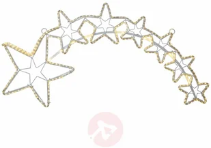 Star Silhouette tapesil, 300 SMD LED, gwiazdy, metalowy, biały, 0.15 x 10.2 x 5.3 cm 807-27 - Oświetlenie świąteczne - miniaturka - grafika 2