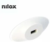 Zabezpieczenia do laptopów - Nilox Nilox nx100200102 blokada kablowa (tworzywo sztuczne, szara) NX100200102 - miniaturka - grafika 1