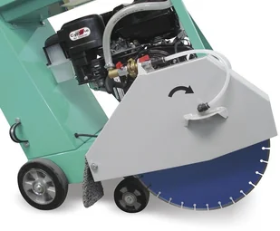 HONDA 056 DOSTAWA GRATIS! 05668367 Przecinarka jezdna do betonu i asfaltu średnica tarczy 500mm max głębokość cięcia 190mm silnik GX 390 11,7KM) 68367-uniw - Inne urządzenia budowlane - miniaturka - grafika 2