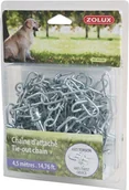 Smycze dla psów - Zolux Łańcuch 4,5 m Dostawa GRATIS od 99 zł + super okazje - miniaturka - grafika 1