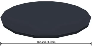 Bestway Pokrywa na basen Flowclear, 488 cm vidaXL - Akcesoria do basenów - miniaturka - grafika 6