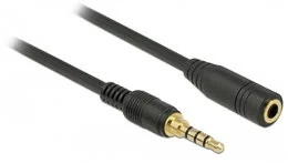 Delock Kabel Jack 3.5mm Jack 3.5mm 1 m - Kable - miniaturka - grafika 3