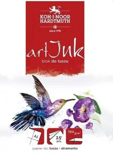 Koh-I-Noor Blok artink A6 25 kartek 350G. - Artykuły biurowe - miniaturka - grafika 3