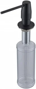 Blue Water Dozownik czarny mat - Mydelniczki i dozowniki mydła - miniaturka - grafika 3