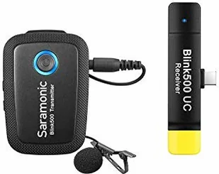 Saramonic BLINK500 B5 Mikrofony Bezprzew Rxuc+tx - Akcesoria do kamer sportowych - miniaturka - grafika 5