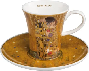 Goebel Filiżanka do espresso Pocałunek Gustav Klimt Goebel 67-011-61-1 - Filiżanki - miniaturka - grafika 4