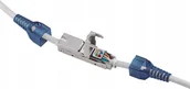 Pozostałe akcesoria sieciowe - Goobay 79579 slim tool-free cable connector Cat 6 - miniaturka - grafika 1