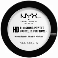 Pudry do twarzy - NYX HD Finishing Powder - Prasowany puder transparentny do makijażu NYXFPTMA - miniaturka - grafika 1