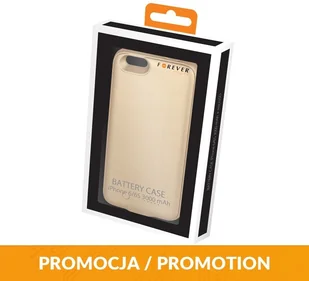 TelForceOne Battery Case Forever iPhone 6/6S 3000 mAh złota GSM022953 - Powerbanki - miniaturka - grafika 6