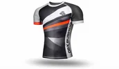 Kimona, stroje i obuwie - DBX Bushido Rashguard krótki  "Samurai" Koszulka kompresyjna MMA, BJJ, CrossFit DBX BUSHIDO R-116H L 1142347122 - miniaturka - grafika 1