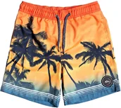 Kąpielówki dla chłopców - Quiksilver spodenki pływackie ęce PARADISE VOLLEY 15 YOUTH Tiger Orange NME6 - miniaturka - grafika 1