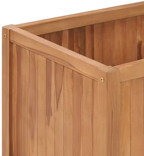 vidaXL Donica ogrodowa, 150x50x70 cm, lite drewno tekowe - Donice - miniaturka - grafika 4