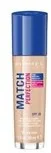 Rimmel Match Perfection Podkład do twarzy, 081 Fair Ivory Fair Ivory 30 ml - Eyelinery - miniaturka - grafika 3
