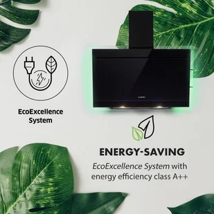 Klarstein Mirage 90 Czarny (CGCH3-Mirage-90) - Okapy kuchenne - miniaturka - grafika 4