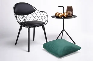 King Home Stolik BLANCO czarny - metal GT-230L.BLACK - Ławy i stoliki kawowe - miniaturka - grafika 4