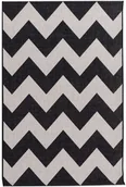 Dywany - Dekoria pl pl Dywan Modern Chevron black/wool 160x230cm 160 × 230 cm 802-64 - miniaturka - grafika 1