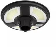 Lampy ogrodowe - V-tac Oprawa Ogrodowa Solarna 10W Czujnik Ruchu TIMER PILOT IP65 VT-65W 4000K 1500lm - miniaturka - grafika 1