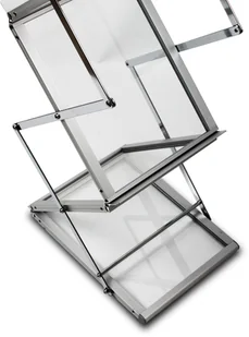 Stojak na ulotki A4 Z-SHAPE - Systemy ekspozycyjne i znaki informacyjne - miniaturka - grafika 2