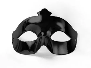 PartyDeco Maska party holograficzna czarna 1 szt. MAS1-010 - Dodatki do strojów karnawałowych - miniaturka - grafika 3