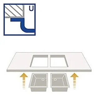 Villeroy & Boch Subway SU 45 Classicline 3324 02 R1 - Zlewozmywaki - miniaturka - grafika 6