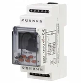 Bezpieczniki elektryczne - Programator Czasowy Tyg. Uni 1Kan Pamięć ZCM-11P/U - miniaturka - grafika 1