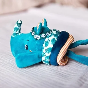 Lilliputiens Lilliputiens Zawieszka Wibrująca Nosorożec Marius 6 m+ - Zawieszki dla dzieci i niemowląt - miniaturka - grafika 9