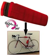 Bagażniki rowerowe - PERUZZO Cool Bike Rack wzornictwo pałąku projektora do rowerów, wyprodukowana we Włoszech, czerwony Art. 405/R - miniaturka - grafika 1